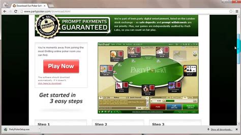 party poker download mobile